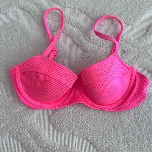 Aerie Vibrant Pink Women's Bikini Top